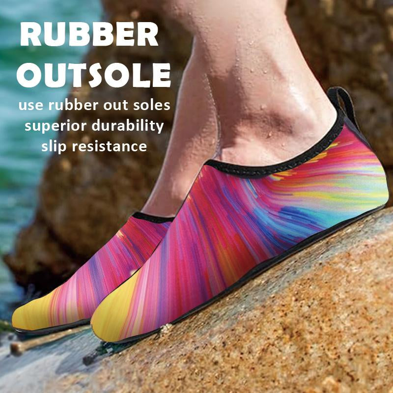 Socks Water Shoes for Women Men Aqua Socks Swim Beach Pool River Slip-On Barefoot Quick-Dry Vacation Cruise Essentials Accessories for Yoga Kayak Sports with Slip-On Design and Quick-Dry Technology