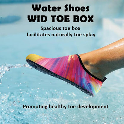 Socks Water Shoes for Women Men Aqua Socks Swim Beach Pool River Slip-On Barefoot Quick-Dry Vacation Cruise Essentials Accessories for Yoga Kayak Sports with Slip-On Design and Quick-Dry Technology
