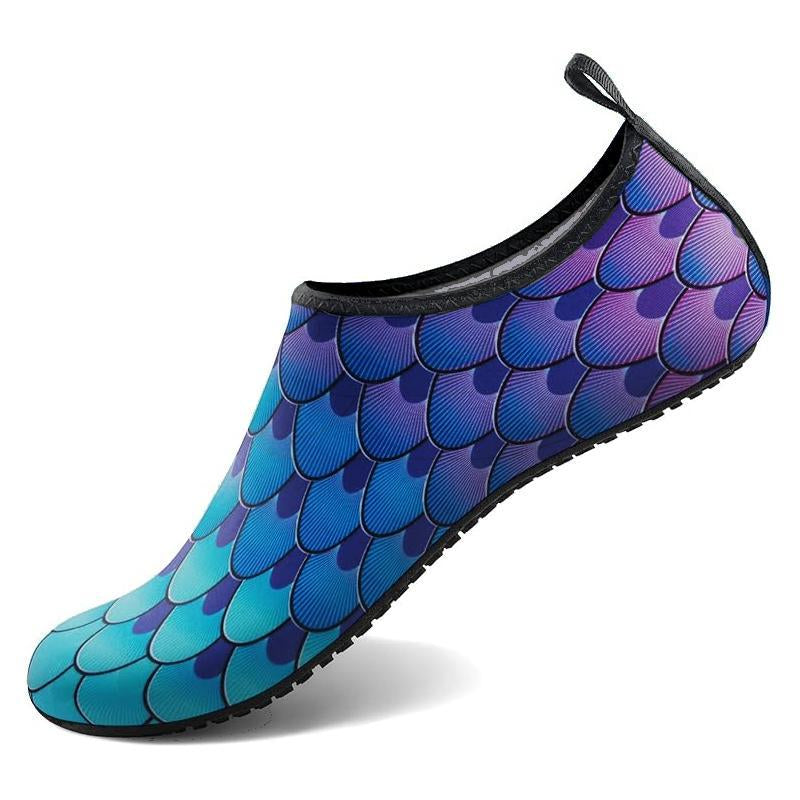 Socks Water Shoes for Women Men Aqua Socks Swim Beach Pool River Slip-On Barefoot Quick-Dry Vacation Cruise Essentials Accessories for Yoga Kayak Sports with Slip-On Design and Quick-Dry Technology